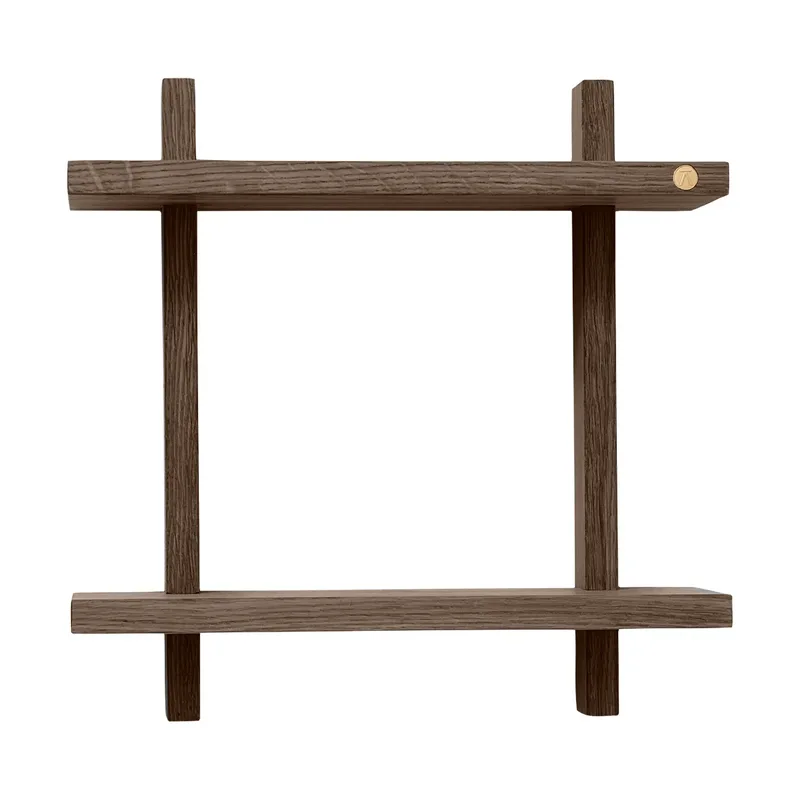 Treat Wandregal doppelt Smoked Oiled Oak, 34x12x34 cm by Andersen Furniture – product photo