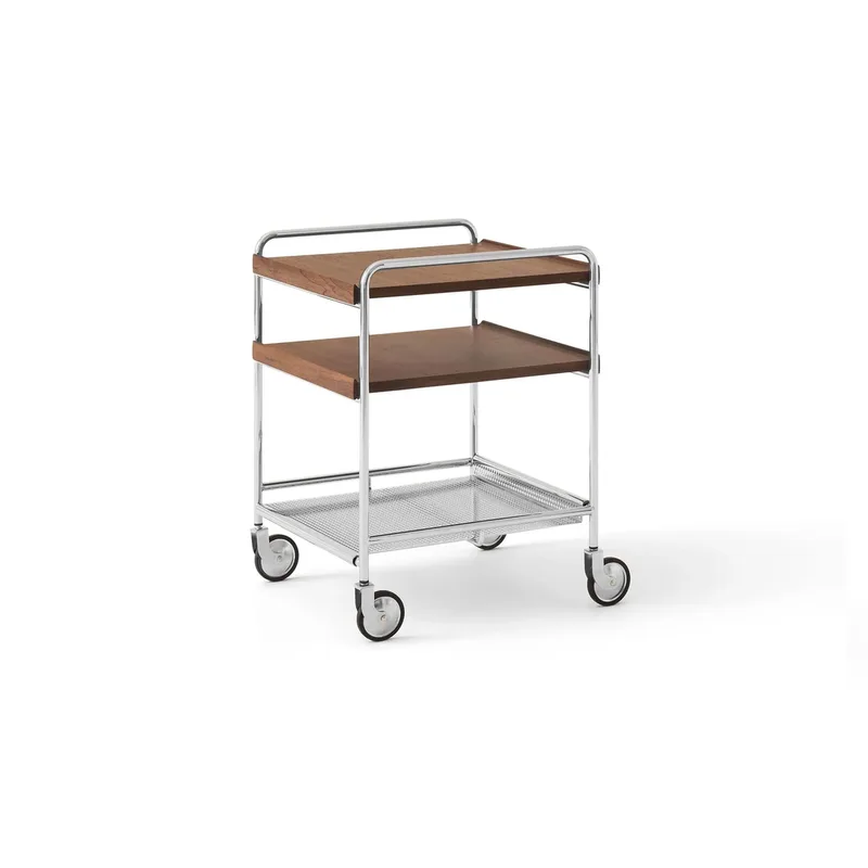 Alima NDS2 Servierwagen Lackierte Walnuss-Chrome by &Tradition – product photo