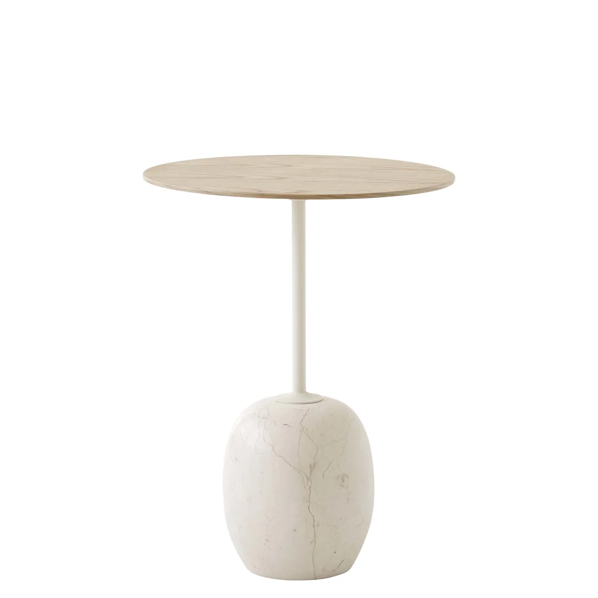 Beistelltisch Lato - Holz natur - Eichenholzfurnier - Designer Luca Nichetto von &Tradition – Produktfoto