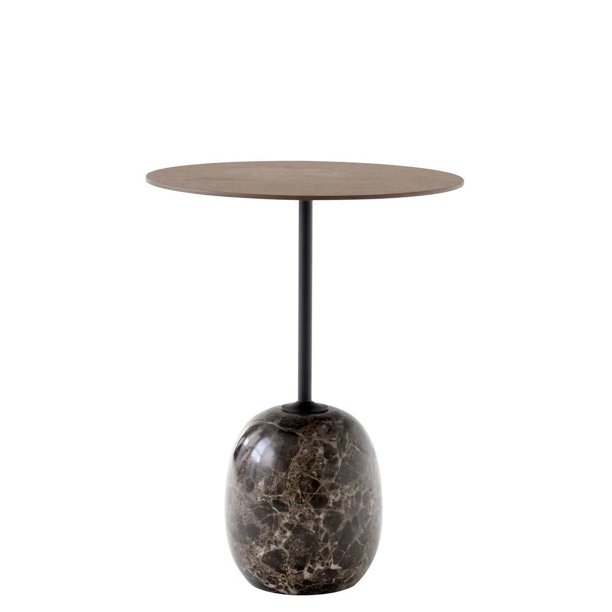 Beistelltisch Lato - Holz natur - Nußbaumfurnier - Designer Luca Nichetto van &Tradition – productfoto