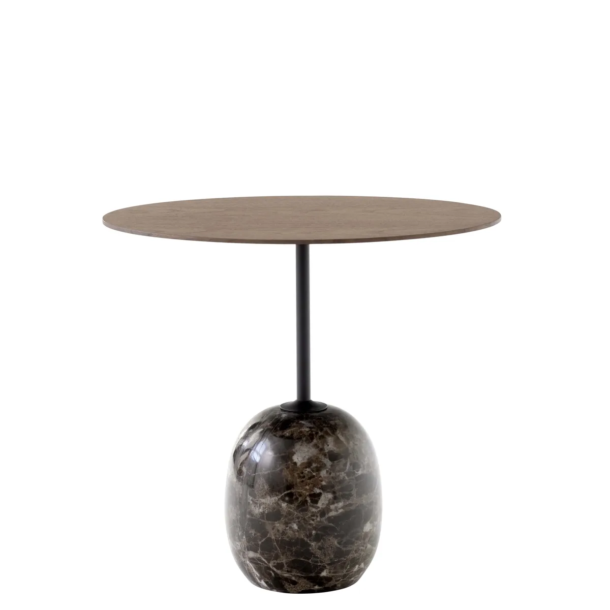 Beistelltisch Lato - Holz natur - Nußbaumfurnier - Designer Luca Nichetto by &Tradition – product photo