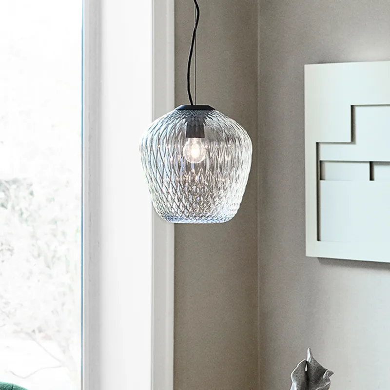 Blown SW3 hanglamp zilver - &Tradition - Woonkamer - Designer - Glas - 1 lamp van &Tradition – productfoto