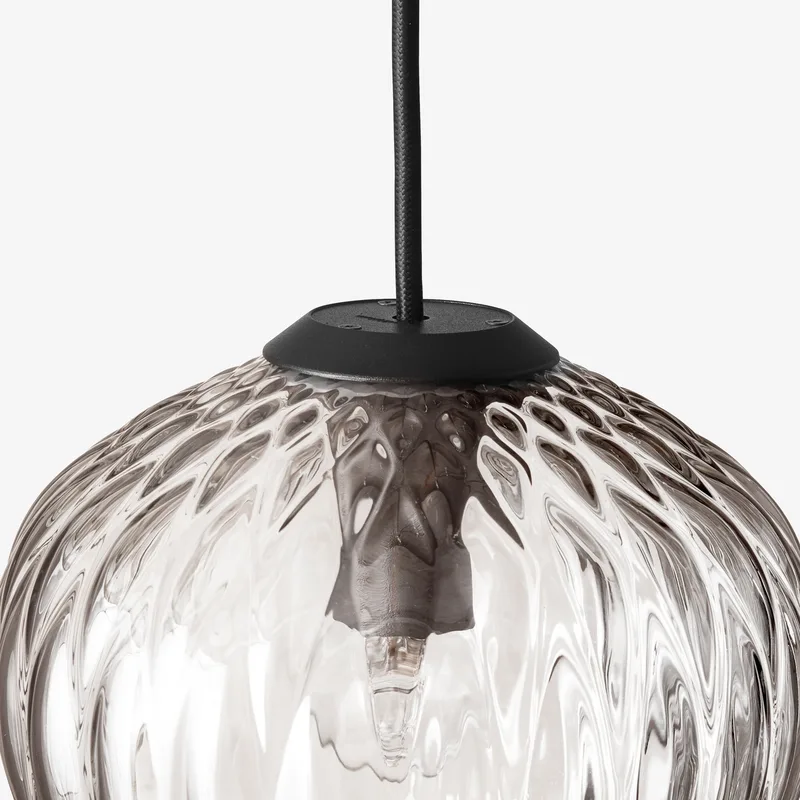 Blown SW4 hanglamp zilver - &Tradition - Woonkamer - Designer - Glas - 1 lamp von &Tradition – Produktfoto