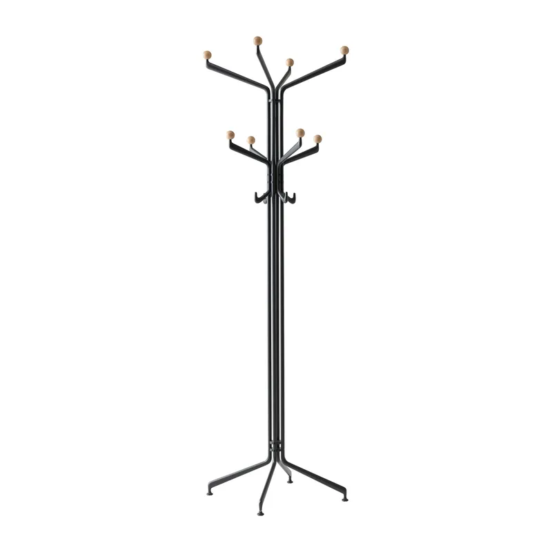 Capture SC77 Kleiderhaken Graphite-Oak fra &Tradition – produktbillede