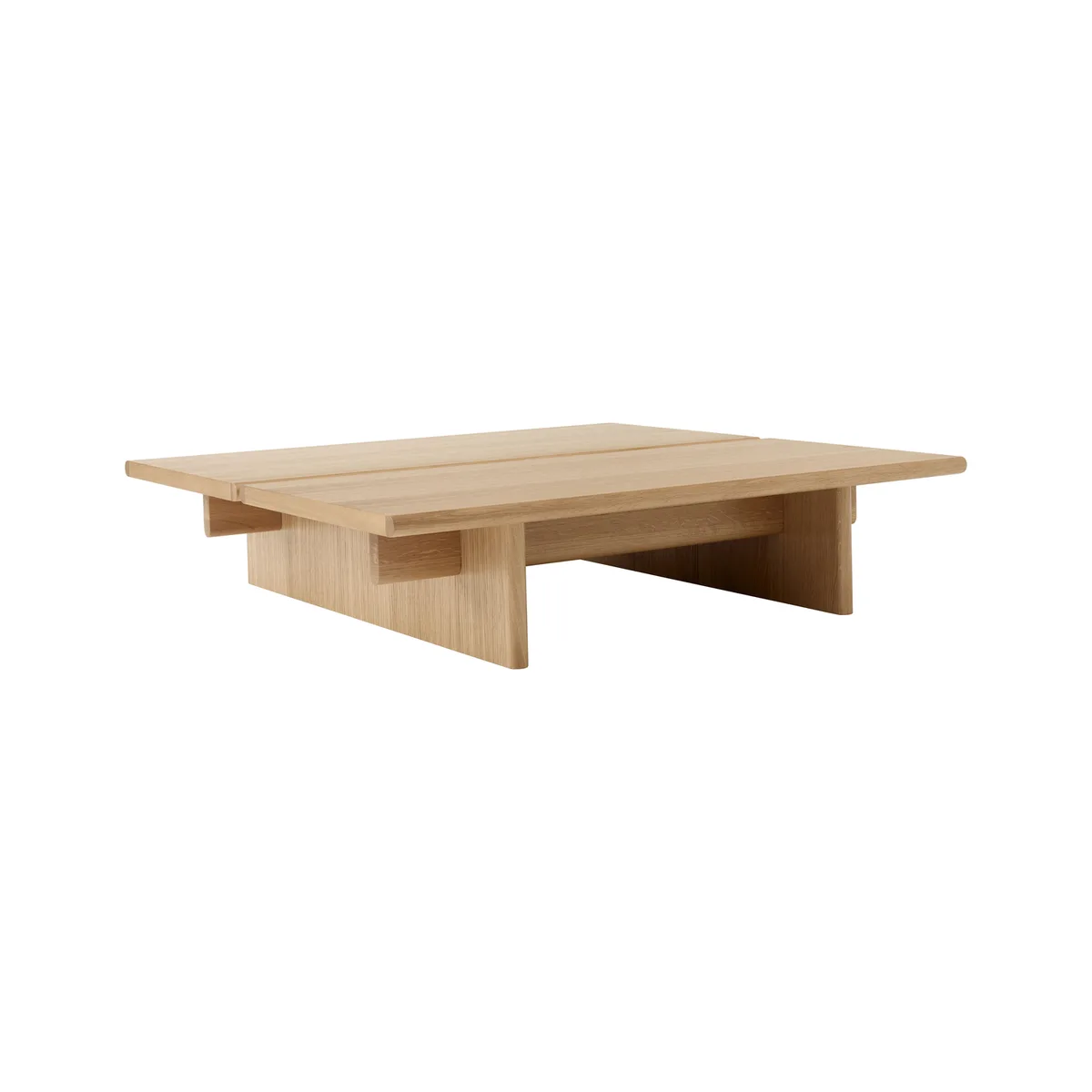 Couchtisch Ita - Holz natur - MDF Eichenfurnier - Designer OEO Studio von &Tradition – Produktfoto