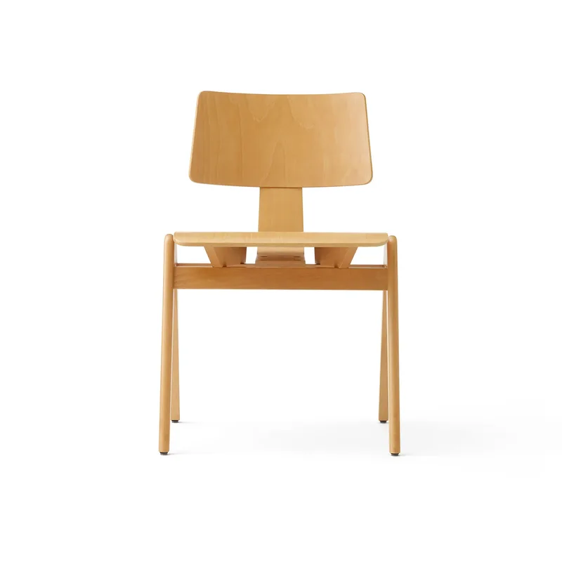 Daystak RD1 Seitenstuhl Beech von &Tradition – Produktfoto