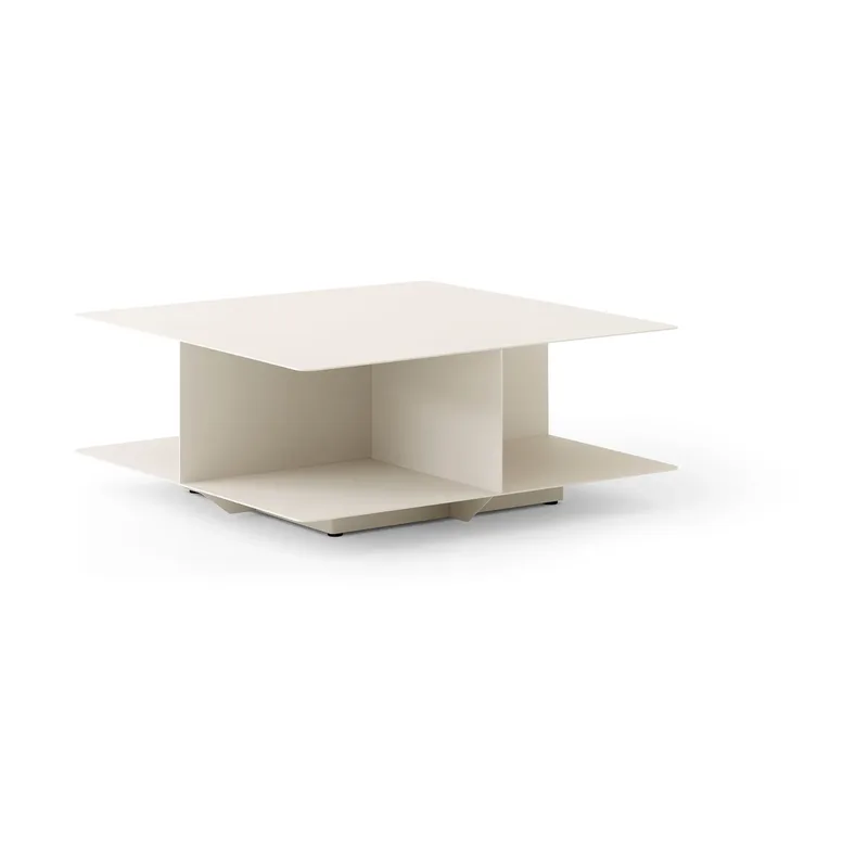 Develius EV3 Couchtisch Steel ivory, Ø89x40 cm by &Tradition – product photo