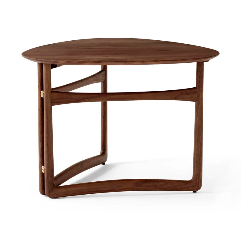 Drop Leaf Couchtisch HM5 Walnut von &Tradition – Produktfoto