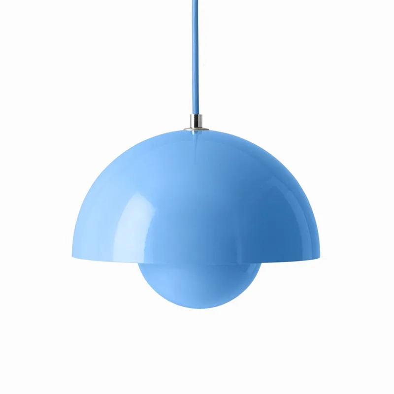 Flowerpot VP1 hanglamp lichtblauw - &Tradition - Woonkamer - Designer - Metaal - 1 lamp von &Tradition – Produktfoto