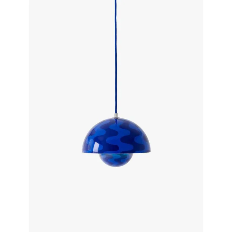 Flowerpot VP1 hanglamp Ø23cm schemerblauw - &Tradition - Woonkamer - Designer - Metaal - 1 lamp från &Tradition – produktbild