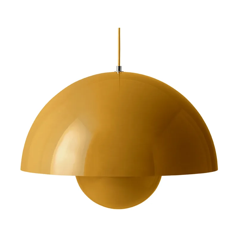 Flowerpot VP2 Big Pendelleuchte Senf by &Tradition – product photo