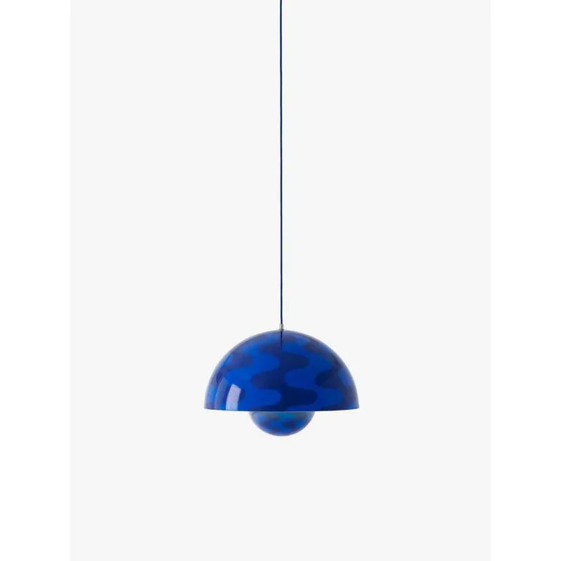 Flowerpot VP2 hanglamp Ø 50 cm schemerblauw - &Tradition - Woonkamer - Designer - Metaal von &Tradition – Produktfoto