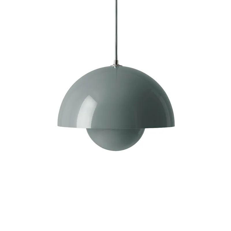Flowerpot VP2 hanglamp steenblauw - &Tradition - Woonkamer - Designer - Metaal von &Tradition – Produktfoto