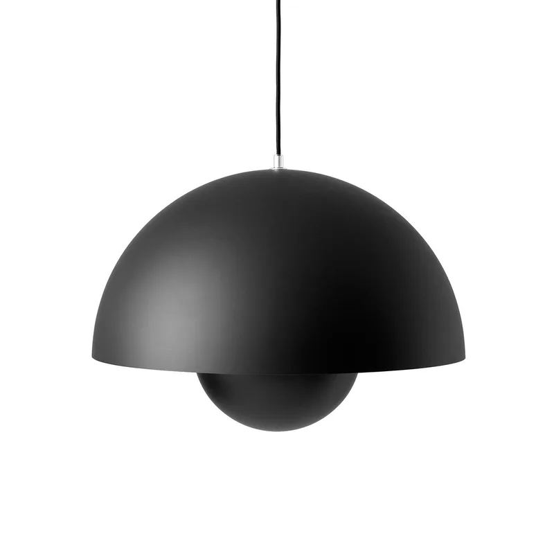 Flowerpot VP2 hanglamp zwart - &Tradition - Woonkamer - Designer - Metaal von &Tradition – Produktfoto