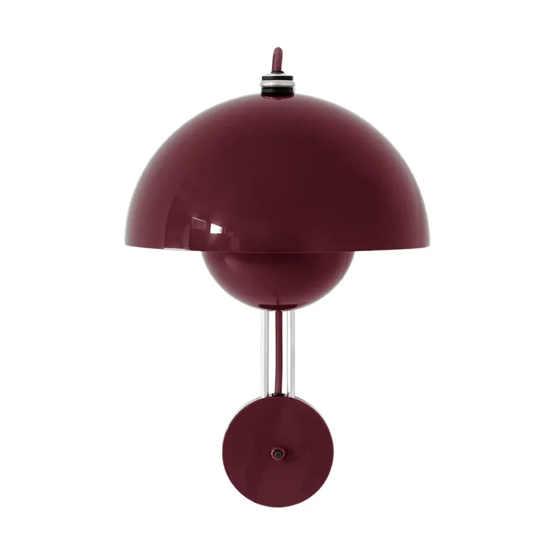Flowerpot VP8 Wandleuchte Dunkelpflaume van &Tradition – productfoto