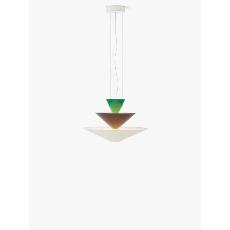 Gio LN14 hanglamp Ø 60 cm groen/blauw/wit - &Tradition - Woonkamer - Modern - Metaal - Meerdere lampen by &Tradition – product photo