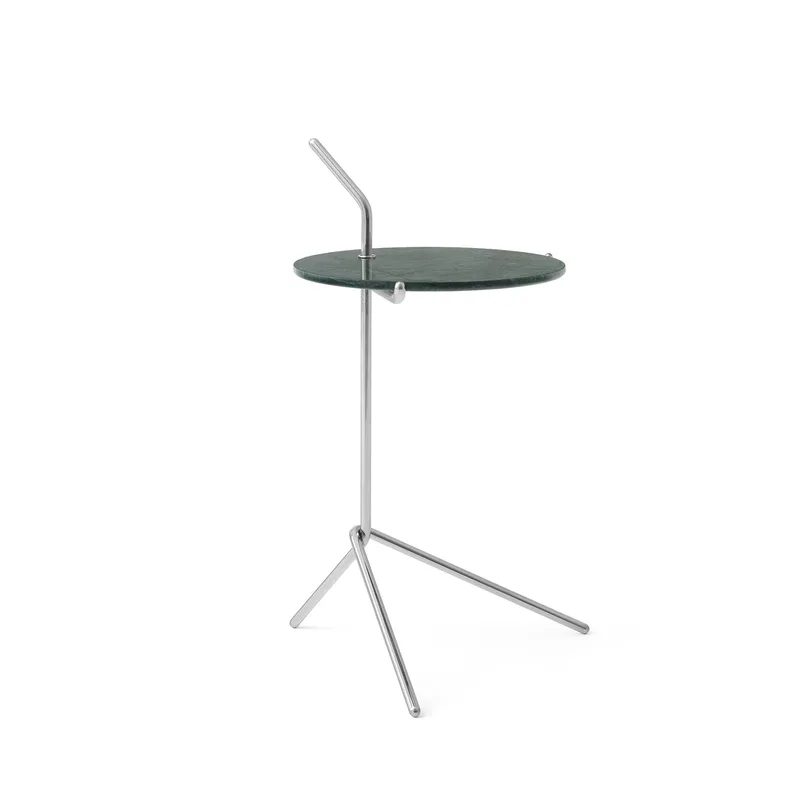 Halten SH9 Beistelltisch Verde guatemala-stainless steel by &Tradition – product photo