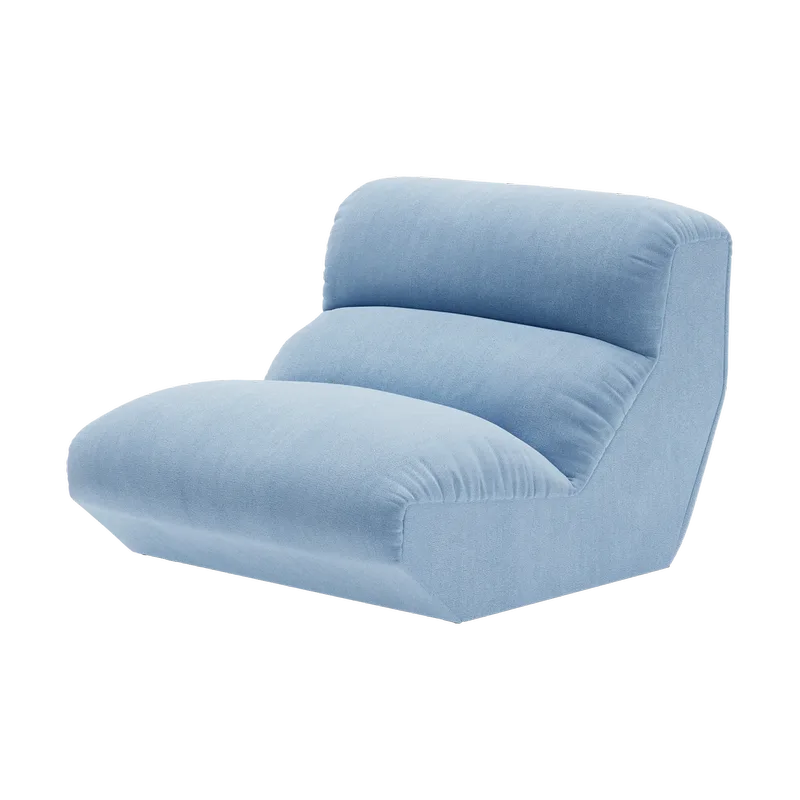 Hi Lo AV54 Modulsofa Mittelmodul Gentle 0733 van &Tradition – productfoto