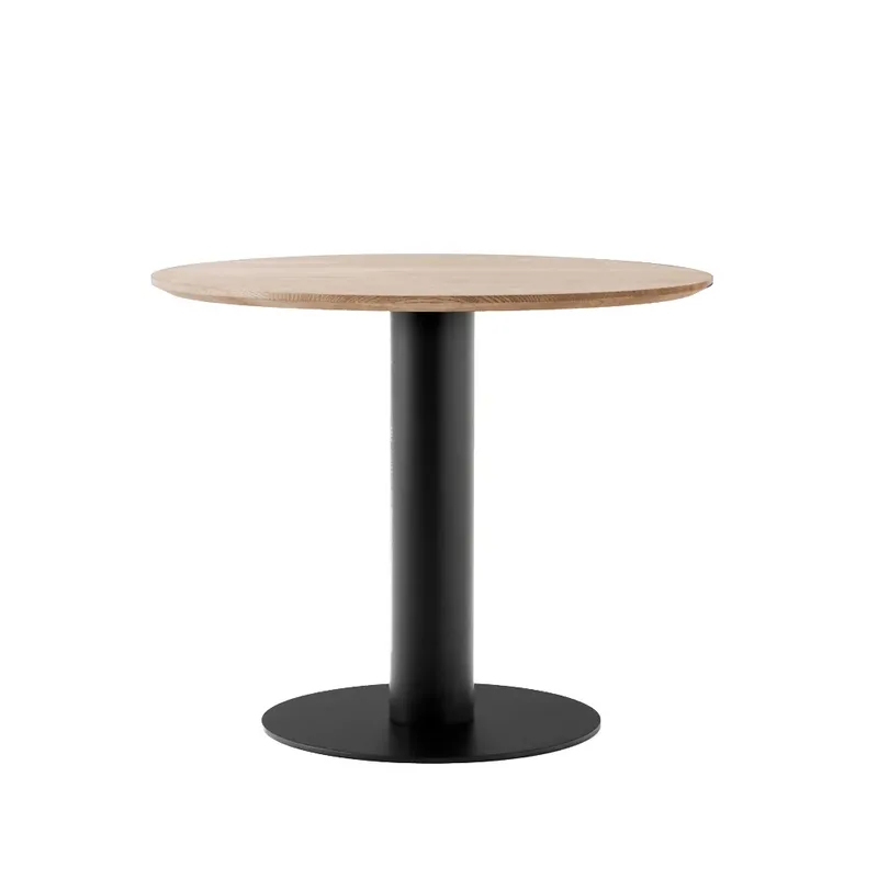 In Between SK11 Esstisch Eiche geölt, Gestell aus mattschwarzem Metall by &Tradition – product photo