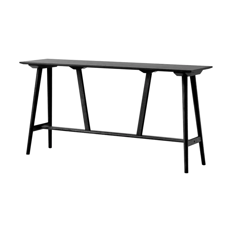In Between SK25 Counter Table Bartisch 190x50x95 cm Schwarz lackierte eiche by &Tradition – product photo