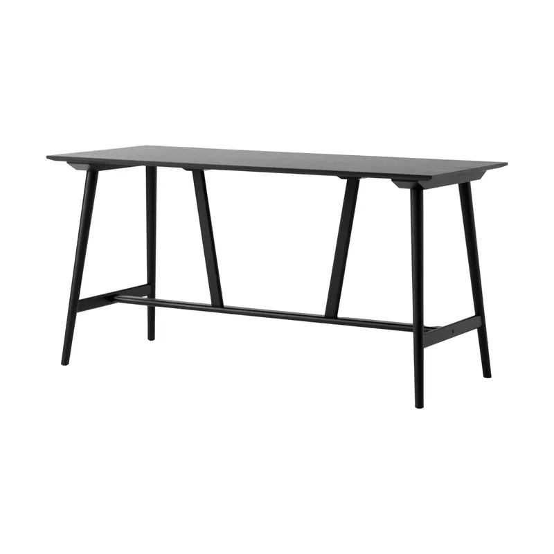In Between SK26 Counter Table Bartisch 190x80x95 cm Schwarz lackierte eiche by &Tradition – product photo