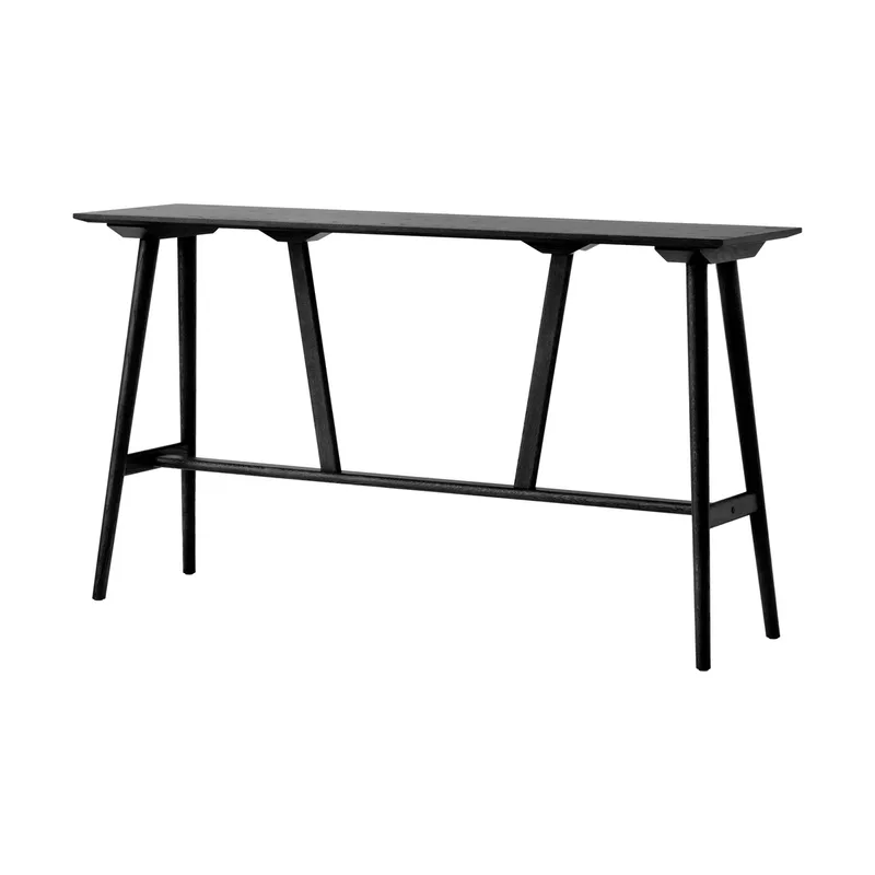 In Between SK27 Bar Table Bartisch 190x50x105 cm Schwarz lackierte eiche by &Tradition – product photo