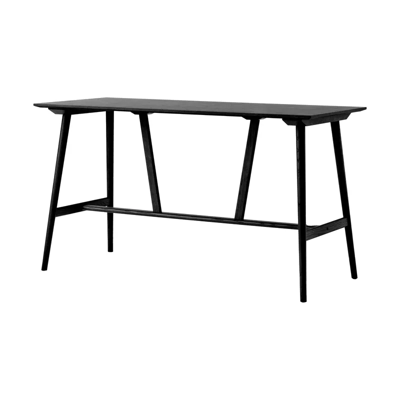 In Between SK28 Bar Table Bartisch 190x80x105 cm Schwarz lackierte eiche by &Tradition – product photo