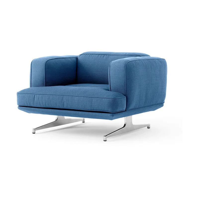 Inland AV21 Sessel Vidar 733-polished Aluminium by &Tradition – product photo