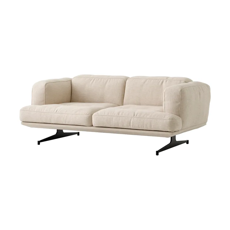 Inland AV22 Sofa 2-Sitzer Clay 0011-warm black by &Tradition – product photo