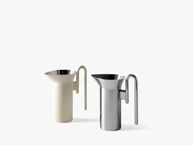 Jaime Hayon Momento JH38 kruik polished steel von &Tradition in Zilver – Produktfoto