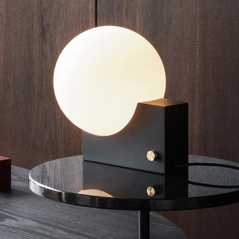 Journey SHY1 LED tafellamp zwart - &Tradition - Woonkamer - Designer - Glas - 1 lamp von &Tradition – Produktfoto
