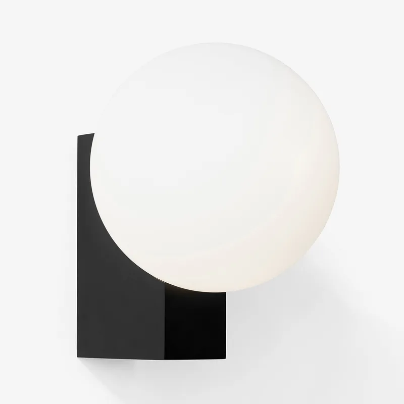 Journey SHY2 wandlamp zwart - &Tradition - Woonkamer - Designer - Glas - 1 lamp von &Tradition – Produktfoto