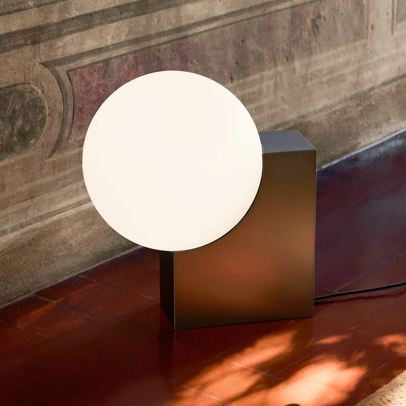 Journey SHY4 vloerlamp, grijs, staal/glas, 51 cm - &TRADITION - Woonkamer - Designer - Metaal - 1 lamp von &Tradition – Produktfoto