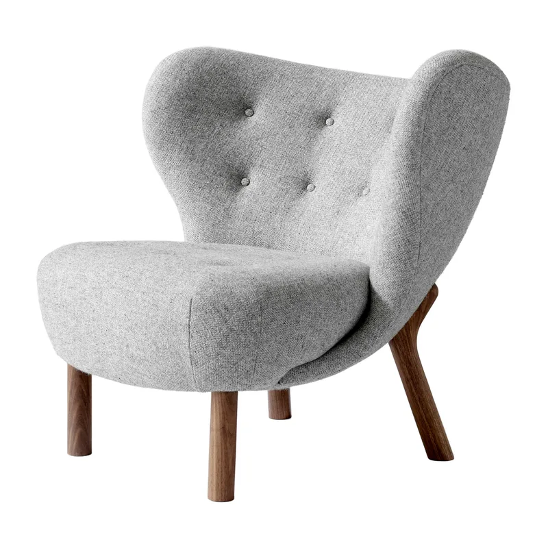 Little Petra VB1 Sessel Walnuss geölt-Hallingdal von &Tradition – Produktfoto