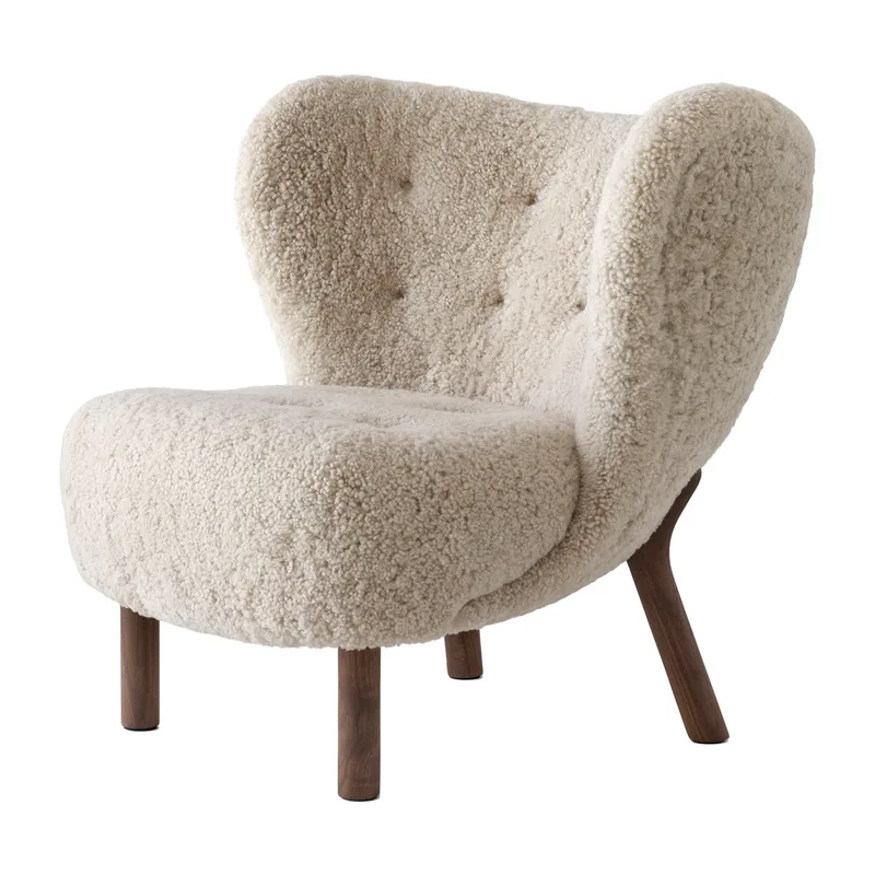 Little Petra VB1 Sessel Walnuss-Moonlight von &Tradition – Produktfoto