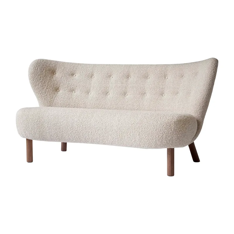 Little Petra VB2 Sofa Walnuss geölt-Karakorum von &Tradition – Produktfoto