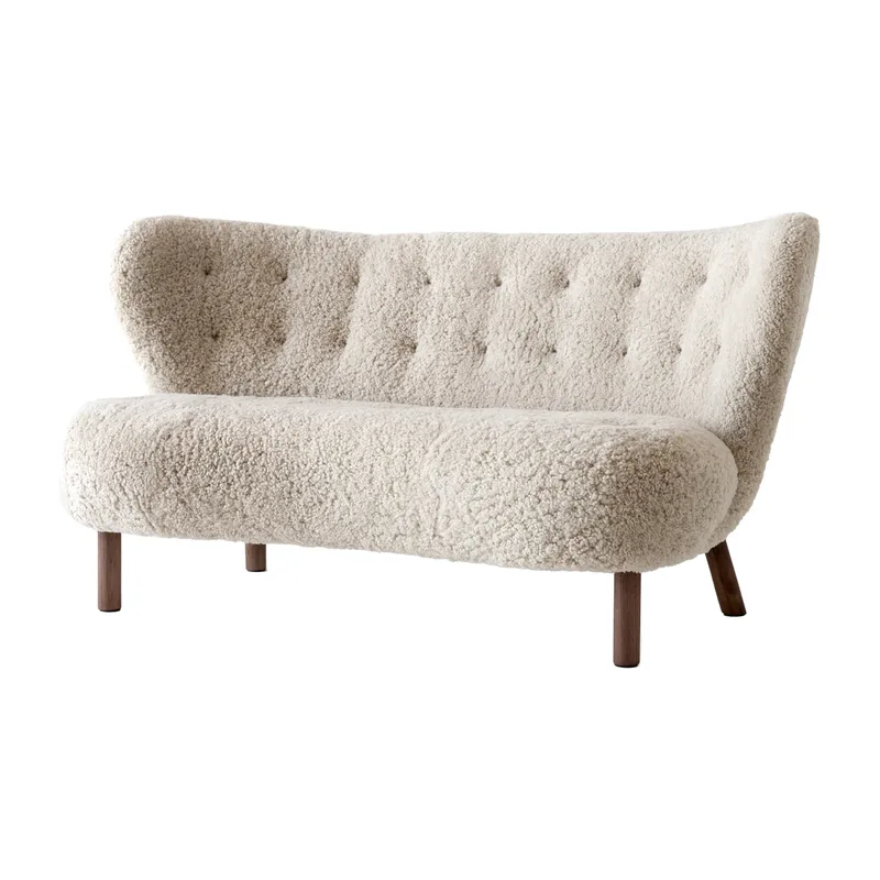Little Petra VB2 Sofa Walnuss geölt-Moonlight by &Tradition – product photo