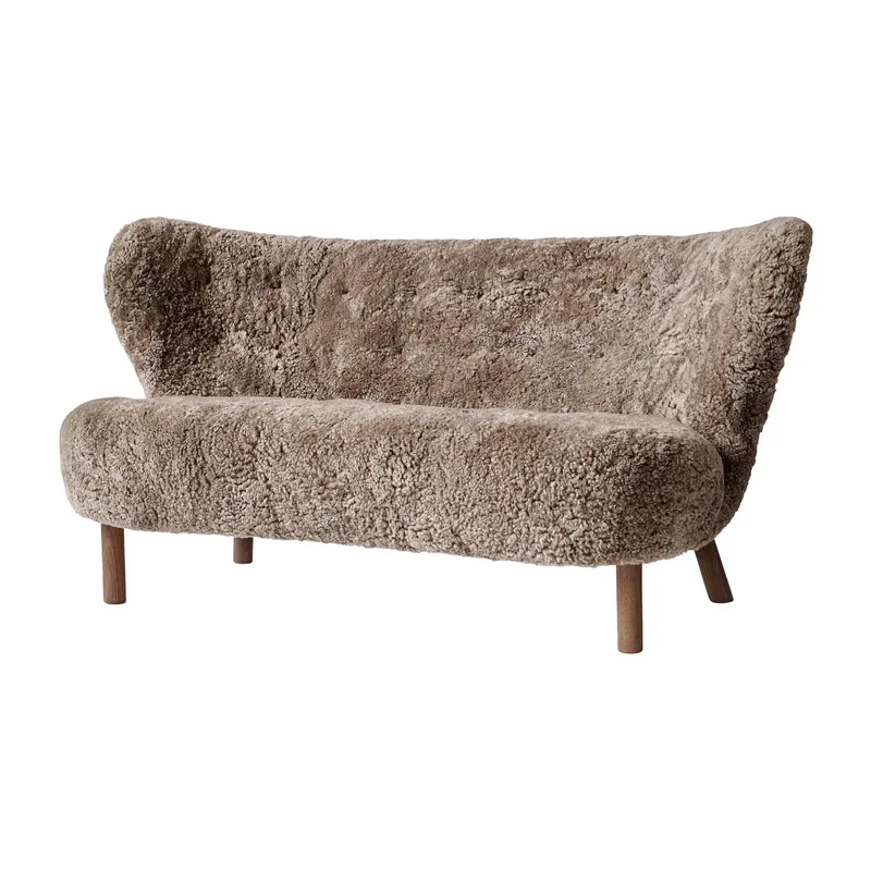 Little Petra VB2 Sofa Walnuss geölt-Sahara by &Tradition – product photo