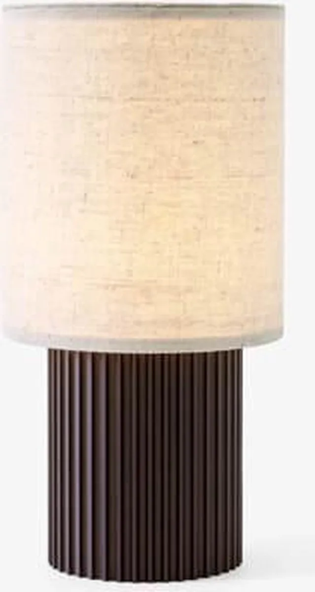Manhattan SC52 Tafellamp de &Tradition en Bronzed Brass & Canvas – photo du produit
