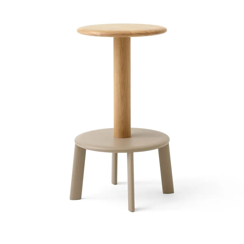 Massif AV39 Barhocker Oak-Grey Beige von &Tradition – Produktfoto