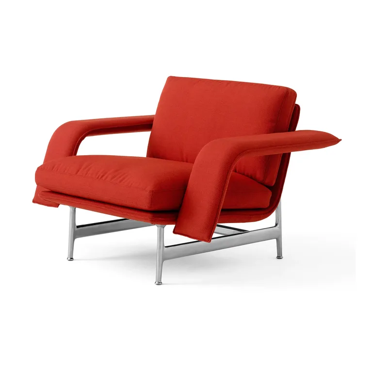 Meantime AV29 Lounge-Sessel Pol. aluminium-Fiord 0571 by &Tradition – product photo