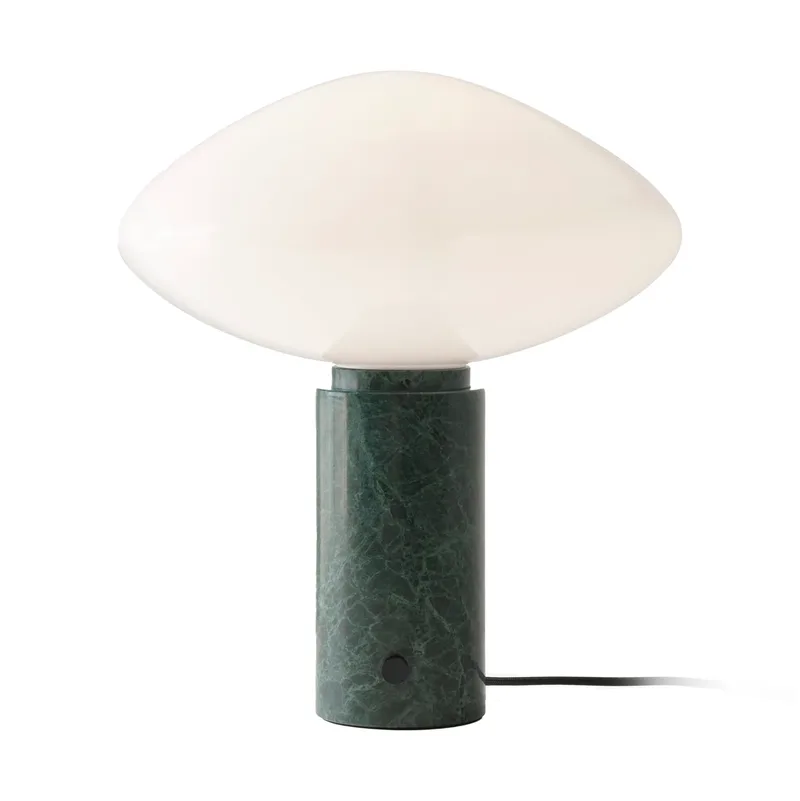 Mist AP17 Tischleuchte Ø37cm Matt White & Guatemala Verde by &Tradition – product photo
