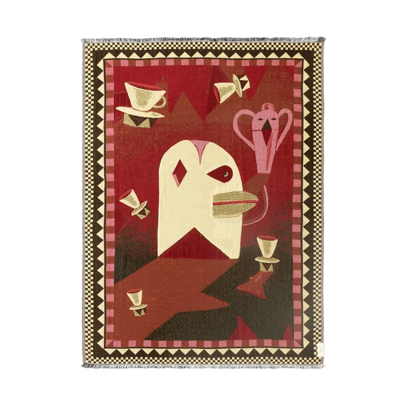 Momento JH46 Decke 180x130 cm Red Dawn by &Tradition – product photo