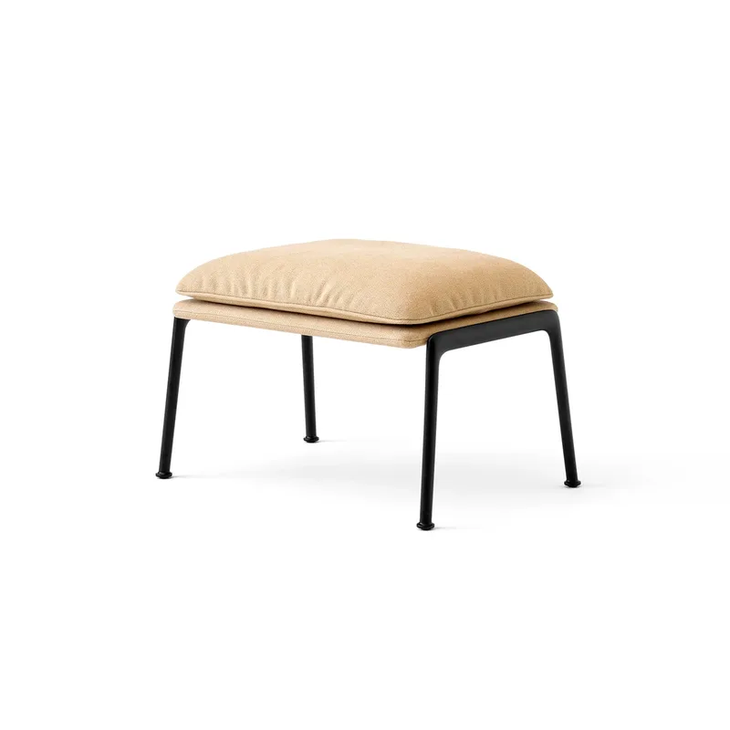 Muno LN20 Fußhocker Warm black-Clay 0007 by &Tradition – product photo