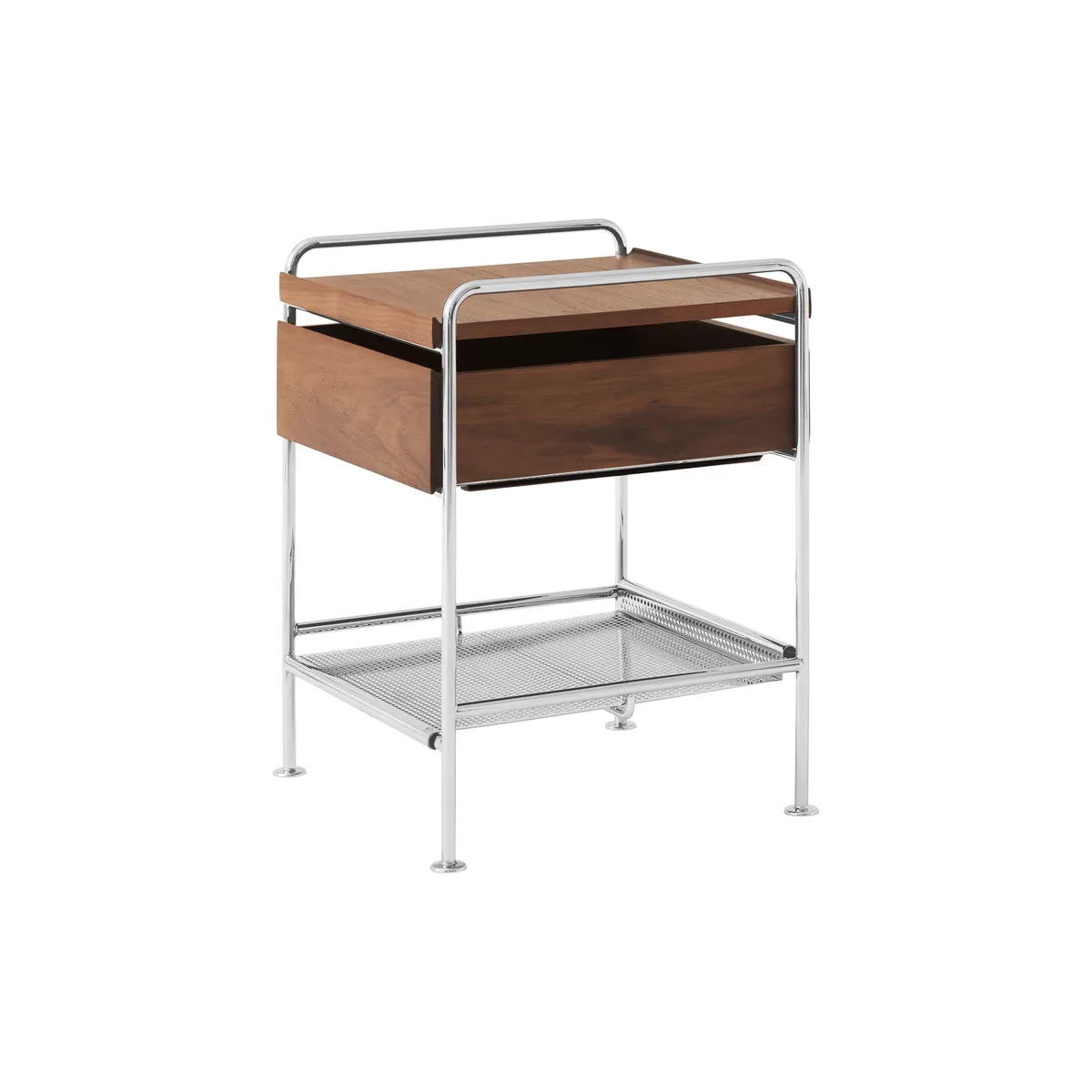 Nachttisch Alima - Braun - Nussbaumfurnier - Designer Note Design Studio de &Tradition – photo du produit