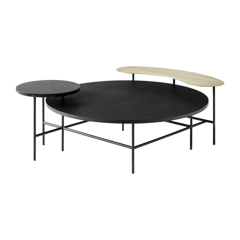 Palette Couchtisch JH25 Schwarz-schwarz fra &Tradition – produktbillede