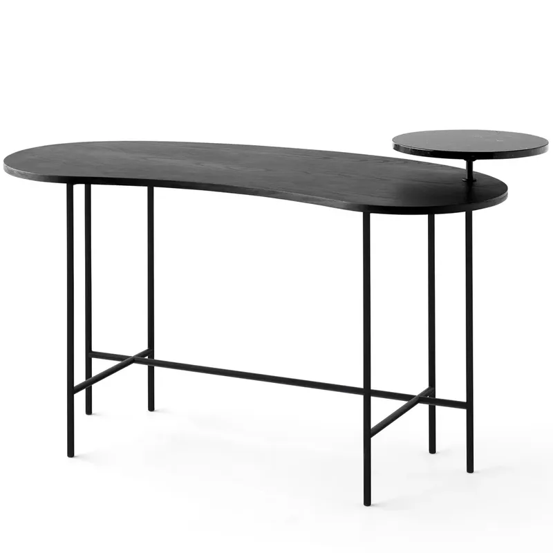 Palette Schreibtisch JH9 Schwarz-schwarz van &Tradition – productfoto