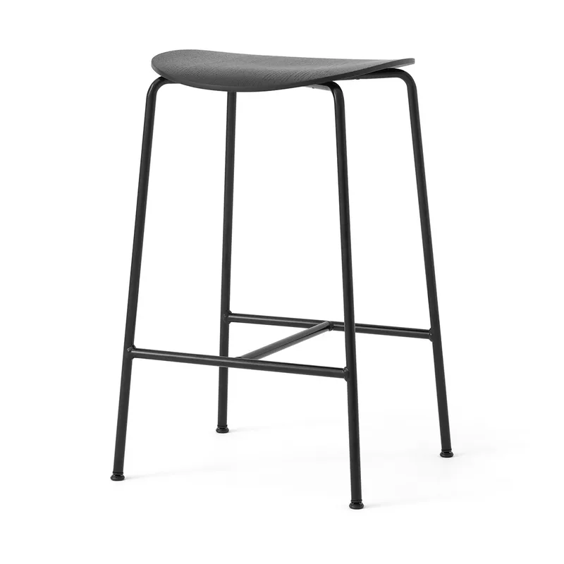 Pavilion AV37 Barhocker 68 cm Black-black lacquered oak von &Tradition – Produktfoto