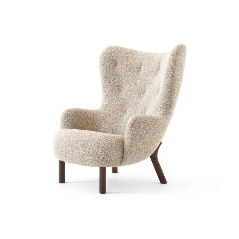 Petra VB3 High Sessel Walnuss geölt-Karakorum 003 by &Tradition – product photo