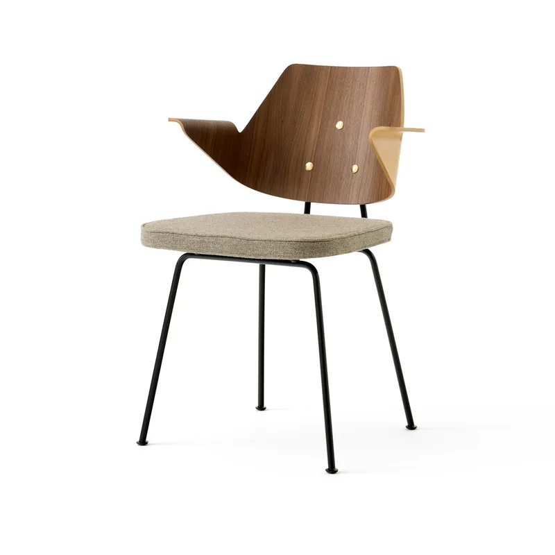 RFH RD7 Armlehnstuhl Walnut-Beech-Brown by &Tradition – product photo